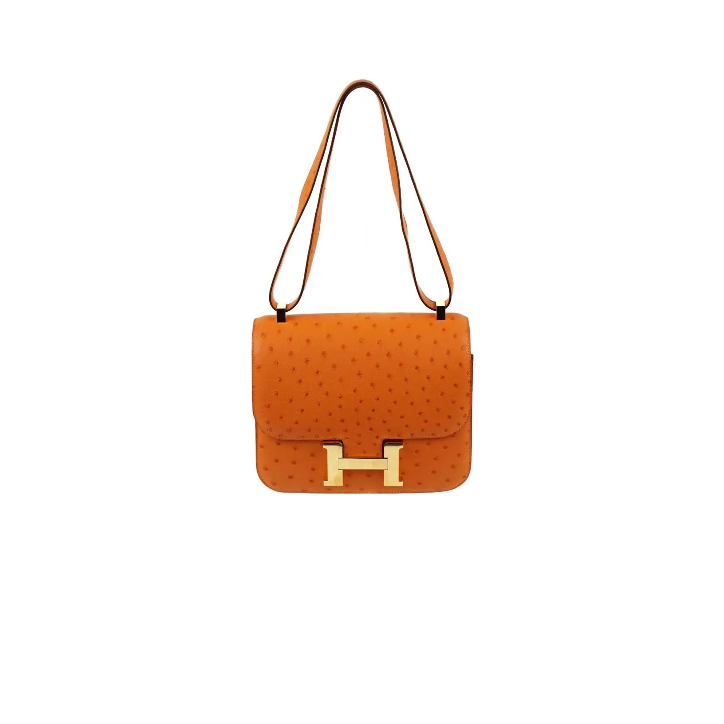 HERMES MASTER CONSTANCE 18 TANGERINE H083987CC5K(19*15*4cm)